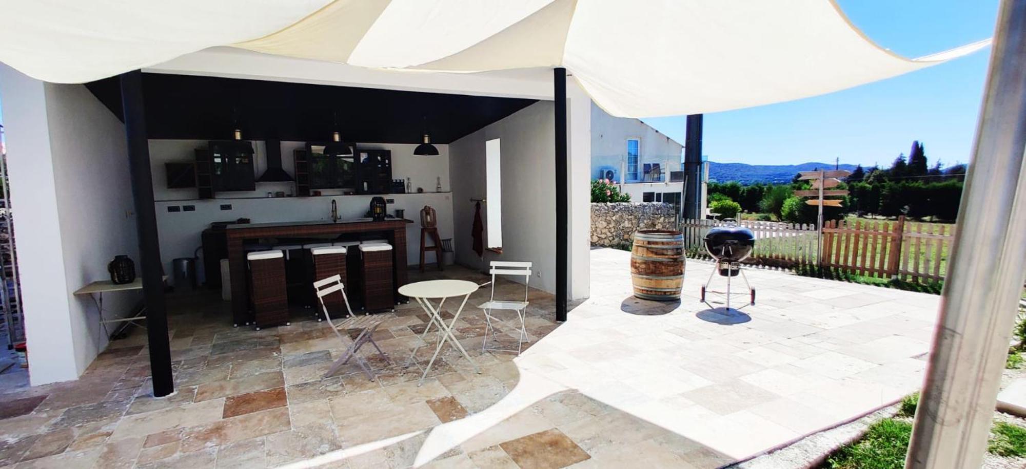 Chambre Cosy Avec Terrasse Sur La Colline Boisee, Parking Prive, Jardin, Calme, Climatisation, 10 Mn Pont Du Gard Num7 Rochefort-du-Gard Exterior foto