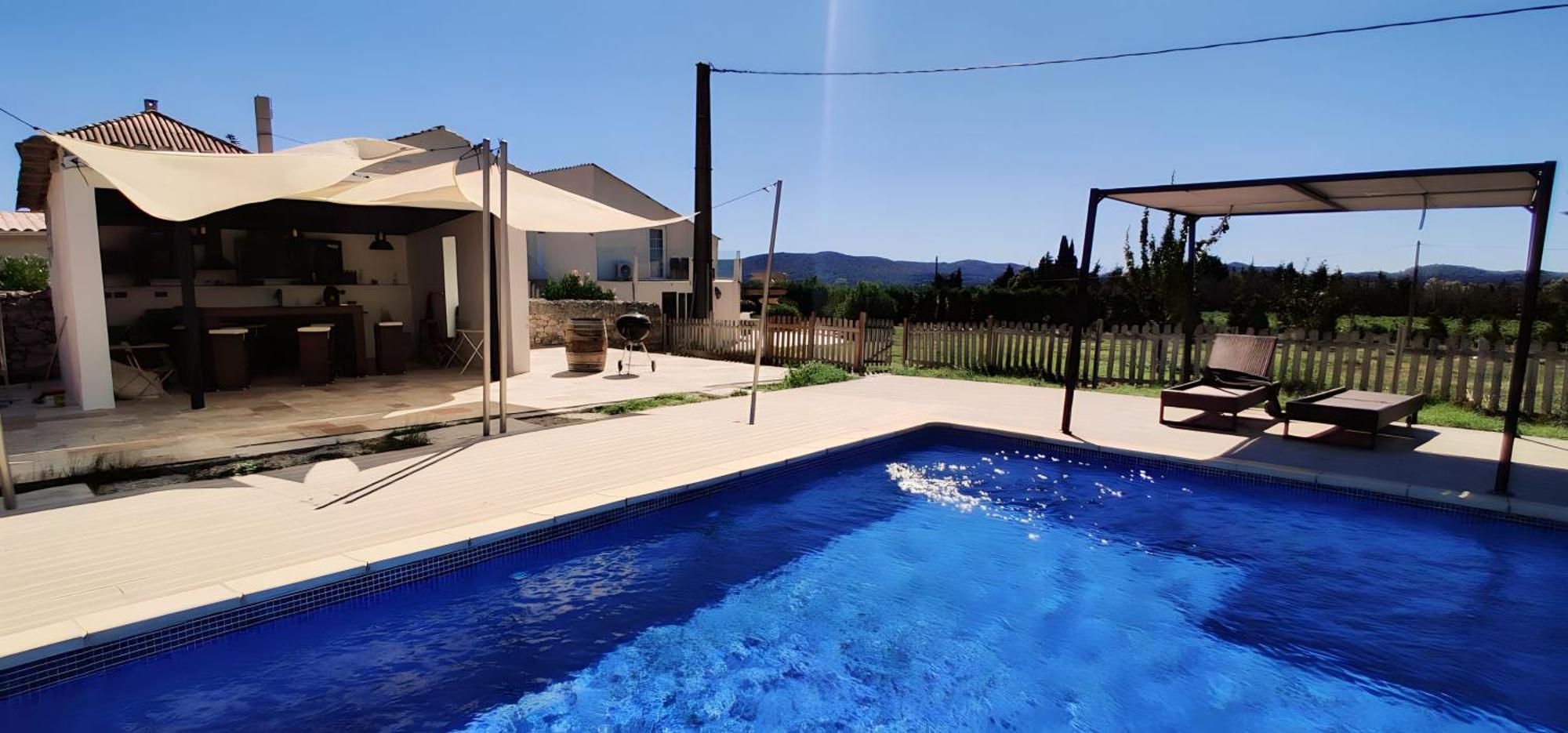 Chambre Cosy Avec Terrasse Sur La Colline Boisee, Parking Prive, Jardin, Calme, Climatisation, 10 Mn Pont Du Gard Num7 Rochefort-du-Gard Exterior foto