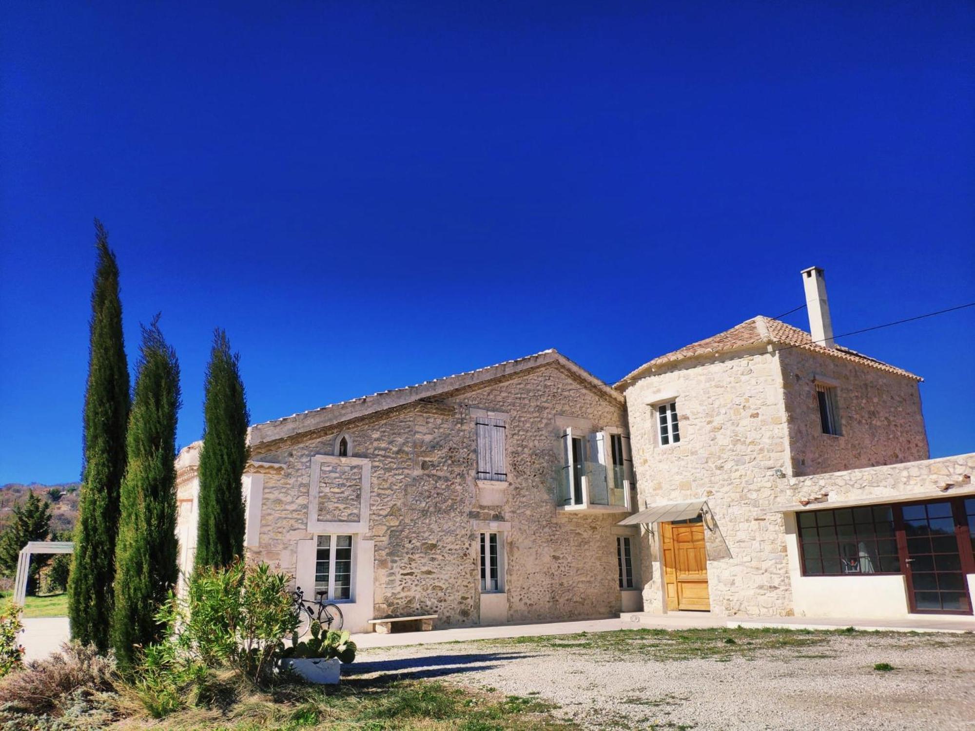 Chambre Cosy Avec Terrasse Sur La Colline Boisee, Parking Prive, Jardin, Calme, Climatisation, 10 Mn Pont Du Gard Num7 Rochefort-du-Gard Exterior foto